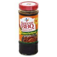 CJ Chicken & Pork Marinade, Korean BBQ Sauce, Original - 16.9 Ounces