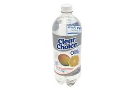 Clear Choice Sparkling Water Orange Manago - 33.80 Fluid Ounces
