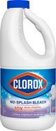 Clorox Bleach, Splash-Less, Scented, Lavender - 1.25 Quarts