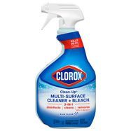 Clorox Clean Up Cleaner + Bleach, Fresh Scent, Economy Size - 32 Fluid Ounces