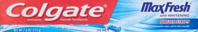 Colgate MaxFresh Toothpaste, Anticavity Fluoride, Cool Mint - 7.6 Ounces
