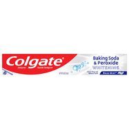 Colgate Toothpaste, Anticavity Fluoride, Brisk Mint, Baking Soda & Peroxide Whitening - 8 Ounces
