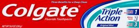 Colgate Toothpaste, Fluoride, Original Mint - 8 Ounces