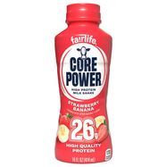 Core Power Milk Shake, High Protein, Strawberry Banana - 14 Ounces