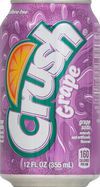 Crush Soda, Grape - 12 Fluid Ounces