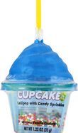 Cupcake Dip-N-Lik Lollipop, with Candy Sprinkles, Vanilla Confetti - 14.82 Ounces