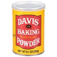 Davis Baking Powder, Double Acting - 8.1 Ounces