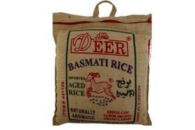 Deer Parboiled Basmati Rice 40 LB