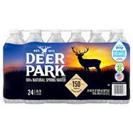 Deer Park 100% Natural Spring Water - 24 x 16.9 Fluid Ounces