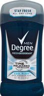 Degree Deodorant, 24H, Men, Cool Rush - 3 Ounces