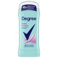 Degree Dry Protection Anti-perspirant & Deodorant, Invisible Solid, Sheer Powder - 2.6 Ounces