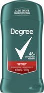 Degree Men Antiperspirant, 48H, Sport - 2.7 Ounces