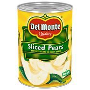 Del Monte Pears, Bartlett, Sliced - 15.25 Ounces