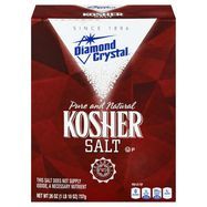 DIAMOND CRYSTAL Salt, Kosher - 26 Ounces