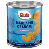 Dole Mandarin Oranges, in Light Syrup - 11 Ounces