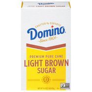 Domino Sugar, Premium Pure Cane, Light Brown - 16 Ounces