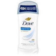 Dove Anti-Perspirant Deodorant, Invisible Solid, Original Clean - 2.6 Ounces