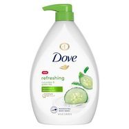 Dove Cucumber and Green Tea Scent Body Wash - 34 Fluid Ounces