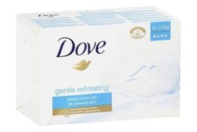 Dove Gentle Exfoliating Bar Soap - 4 Pack