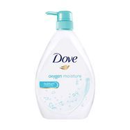 Dove Go Fresh Oxygen Moisture Body Wash - 1 Liter