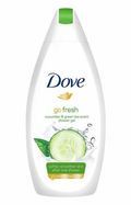 Dove Go Fresh Shower Gel Cucumber & Green Tea Scent Nutrium Moisture - 500 Milliliters