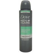 Dove Men Plus Care Sensitive Shield Deodorant Spray - 150 Milliliters