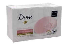 Dove Pink Beauty Bar Soap - 4 Count
