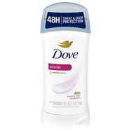 Dove Powder Anti-Perspirant Deodorant, Invisible Solid - 2.6 Ounces