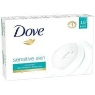 Dove Sensitive Skin Beauty Bar Soap - 16 Count (3.75 Ounces Each)