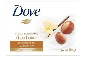 Dove Shea Butter Beauty Bar Bath Soap - 4 Pack (100 Grams Each)