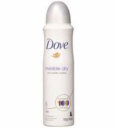 Dove Spray Mens Invisible Dry - 150 Milliliters