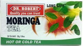 Dr Robert Hot and Cold Moringa Tea - 20 Count