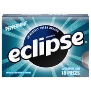 Eclipse Gum, Sugarfree, Peppermint - 18 Pieces