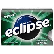 Eclipse Gum, Sugarfree, Spearmint - 18 Pieces