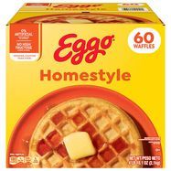 Eggo Waffles, Homestyle - 60 Waffles
