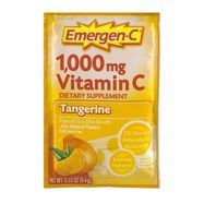 Emergen-C Vitamin C Tangerine Fizzy Drink Mix Dietary Supplement - 0.32 Ounces