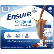 Ensure Original Nutrition Shake Milk Chocolate Ready-to-Drink Bottles - 240 Ounces