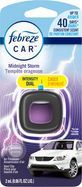 Febreze Air Freshener, Vent Clip, Midnight Storm - 2 Milliliters