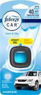 Febreze Car Air Freshener, Linen & Sky, Vent Clip - 2 Milliliters