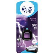 Febreze Car Air Freshener, Midnight Storm, Vent Clip - 2 Milliliters