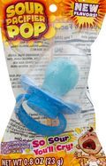 Flix Big Stuff Pacifier Lollipop, Wild Blue Raspberry - 0.8 Ounces