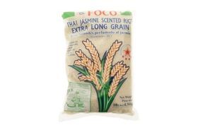 Foco Extra Long Grain Thai Jasmine Scented Rice - 10 Pounds