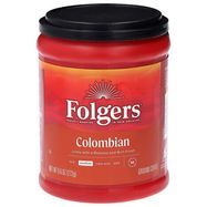 Folgers Coffee, Ground, Medium, Colombian - 9.6 Ounces