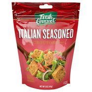 Fresh Gourmet Croutons, Italian Seasoned - 5 Ounces