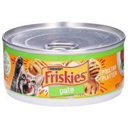 Friskies Pate Cat Food, Poultry Platter - 5.5 Ounces