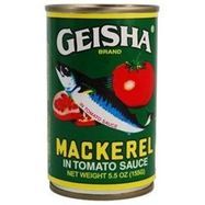 Geisha Mackerel in Tomato Sauce - 5.5 Ounces