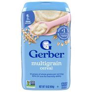 Gerber 2nd Foods Cereal, Multigrain - 16 Ounces