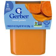 Gerber 2nd Foods Sweet Potato, Sitter - 2 x 4 Ounces