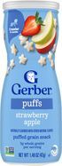 Gerber Puffs, Strawberry Apple, Crawler (8+ Months) - 1.48 Ounces