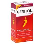 Geritol Energy Support, Liquid - 4 Fluid Ounces